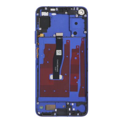 LCD Дисплей за Дисплей за Huawei Nova 5T / Honor 20 / Оригинален Service Pack - със синя рамка