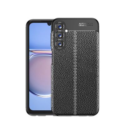 Силиконов Кейс Litchi Texture за Samsung Galaxy A05s