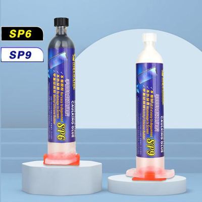 Mechanic SP9 30ml уплътняващо лепило, течно лепило за ремонт на извити екрани - бяло