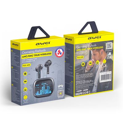 Безжични bluetooth слушалки AWEI T53 ANC Active