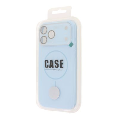 Кейс Acrylic Large Window за iPhone 17 Pro Max - Blue