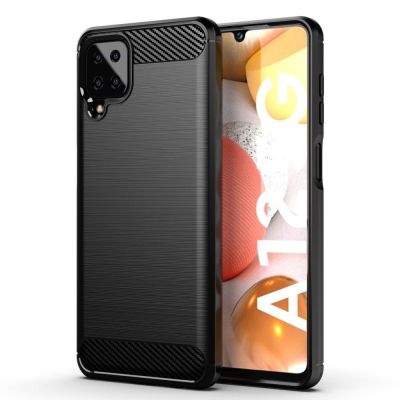 Калъф CARBON Samsung A12/черен/