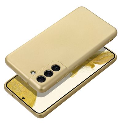 Силиконов Кейс METALLIC Case for SAMSUNG A14 gold