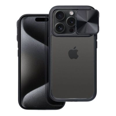  Кейс SLIDER for IPHONE 15 PRO - ЧЕРНО