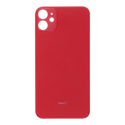 Заден капак за  iPhone 11 Big Hole  / червен , red  / OEM