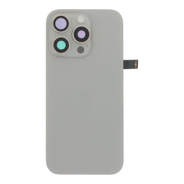 Заден капак за iPhone 16 Pro / оборудван / natural titanium, сив /  OEM /