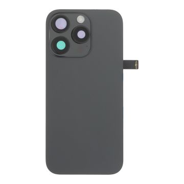 Заден капак за iPhone 16 Pro , оборудван / black titanium, черен /  OEM /