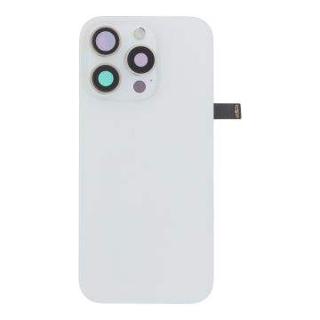Заден капак за iPhone 16 Pro / оборудван / white titanium, бял /  OEM /