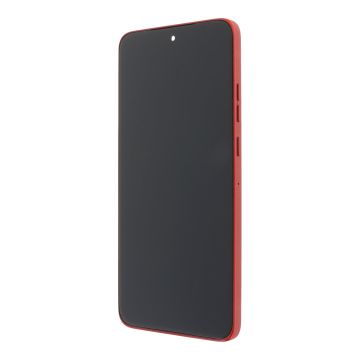 Оригинален дисплей за Motorola Edge 50 Neo / XT2409 ( Service Pack, poinchiana, червена рамка )