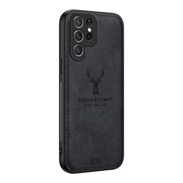 Силиконов Кейс Deer за Samsung Galaxy S25 Ultra - черен