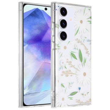 Силиконов Кейс Hybrid за Samsung Galaxy A55 5G - маргаритка