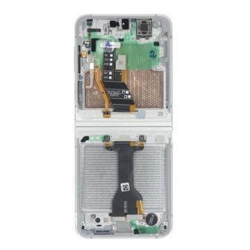 Оригинален дисплей за Samsung Galaxy Z Flip 6 , SM-F741B / silver, сребриста рамка / Service Pack