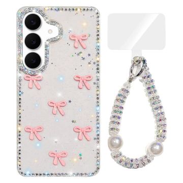 Силиконов Кейс Sparkling за Samsung Galaxy A37 5G - брокатена звезда