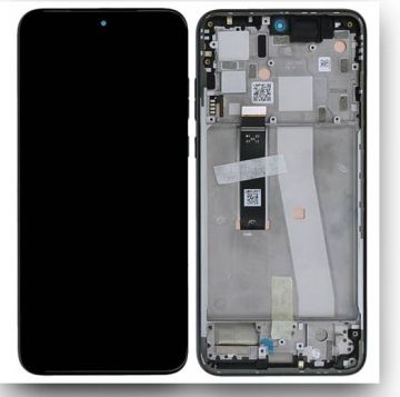 Оригинален дисплей за Motorola Edge 30 Neo / XT2245 ( Service Pack, black beauty, черна рамка )