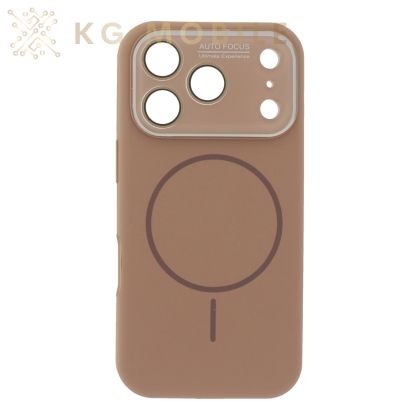 Кейс Acrylic Large Window за iPhone 17 Pro Max -  Coffee