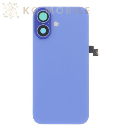 Заден капак за iPhone 16 / оборудван / ultramarine, син /  OEM /