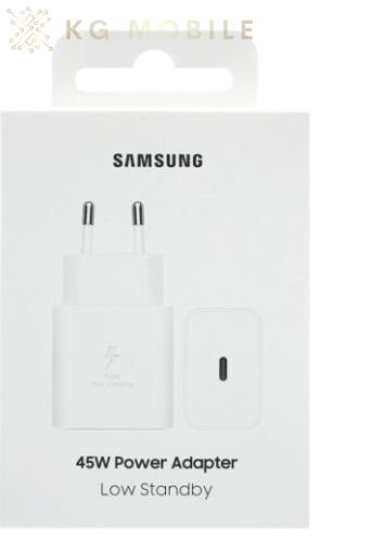Зарядно Samsung Super Fast Charger EP-TA845XBE 45W, USB-C, бял