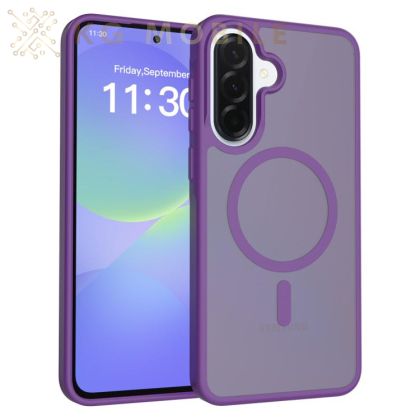 Кейс Magnetic Skin Feel за Samsung Galaxy A37 5G - лилав