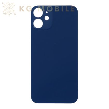 Заден капак за iPhone 12 Mini, Big Hole / син /  OEM /