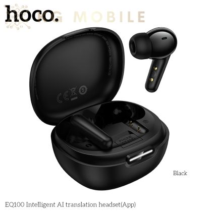 Безжични слушалки Hoco EQ100 с AI превод 