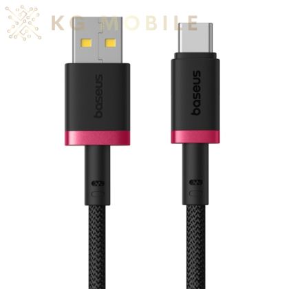 Кабел Baseus Dura Series USB to USB-C / Type-C 60W / 1m (Red Black)