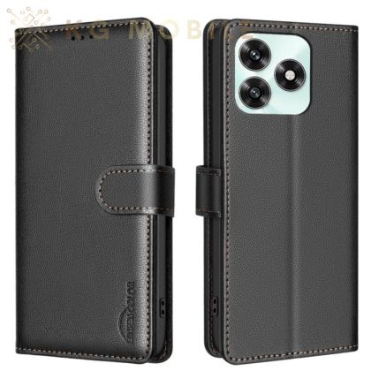 Leather Калъф Тип Тефтер За Honor X5c 4G / X5c Plus - черен