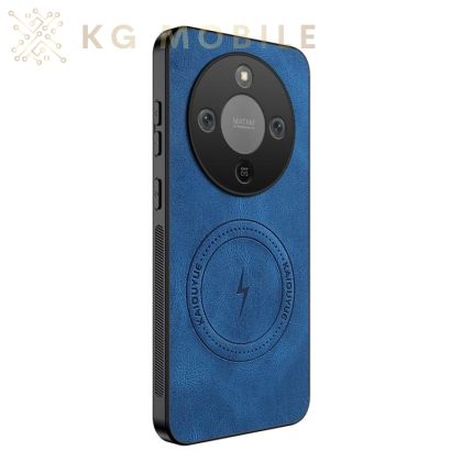 Кейс WANLONFENG за Honor Magic 8 Lite 5G / X9d 5G - син