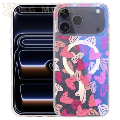 Силиконов Кейс Jungle за iPhone 18 Pro / 17 Pro - Love