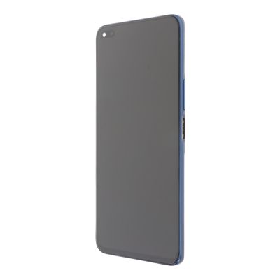 LCD Дисплей за Huawei Nova 8i / NEN-LX1 / син / с рамка / Оригинал Service Pack /