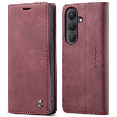 Тефтер CaseMe За Samsung Galaxy S26 - Бордо