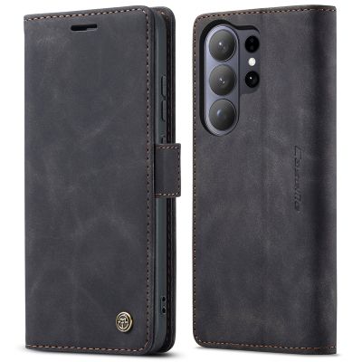 Тефтер CaseMe За Samsung Galaxy S26 Ultra - черно