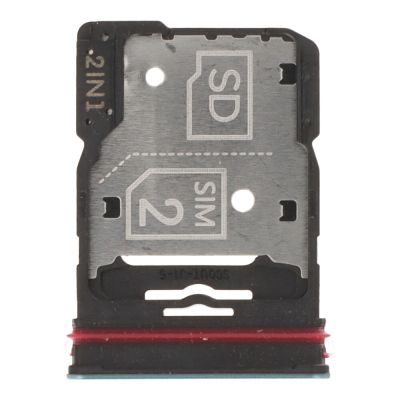 Sim държач за Motorola Edge 60 Fusion / XT2503, Dual Card / amazonite, светло син /