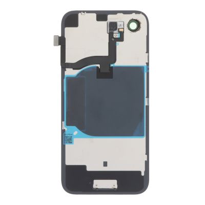 Заден капак за iphone 16e оборудван + стъкло камера + метална пластина + светкавица - Бял / OEM /