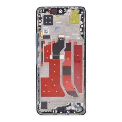 LCD Дисплей за Huawei Nova 9 SE / JLN /  с рамка / blue, син / Service Pack