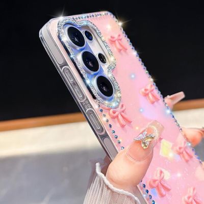 Силиконов Кейс Sparkling за Samsung Galaxy A17 4G / 5G - блестящо светло зелено