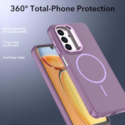 Силиконов Кейс Bracket за Samsung Galaxy A17 / A16  - лилав 