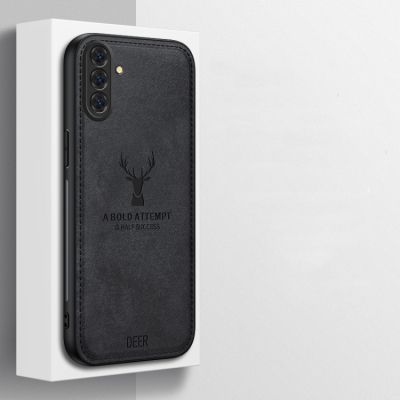 Силиконов Кейс Deer за Samsung Galaxy A36 - черен