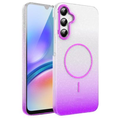 Силиконов Кейс Diamond за Samsung Galaxy A05s - лилав