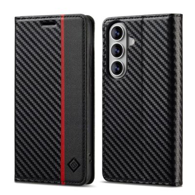 LC.IMEEKE Калъф Тип Тефтер За Samsung Galaxy  A57 5G - Carbon