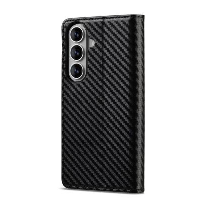LC.IMEEKE Калъф Тип Тефтер За Samsung Galaxy  A57 5G - Carbon