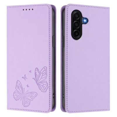 Калъф Тип Тефтер Butterfly За Samsung Galaxy A57 5G - лилав