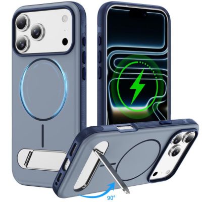 Силиконов Кейс Imitation за iPhone 17 Pro - син