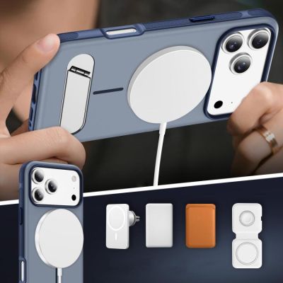 Силиконов Кейс Imitation за iPhone 17 Pro - син
