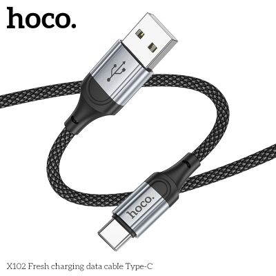 HOCO Кабел USB  към Type-C „ X102 Fresh  (1M) - Черен