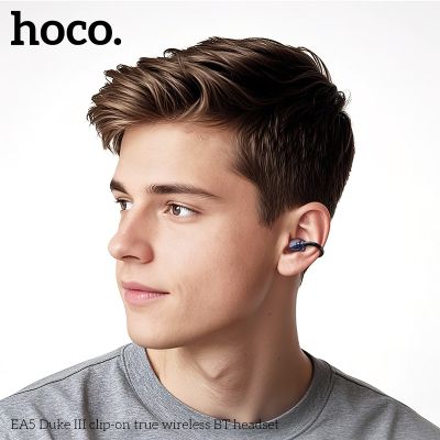Hoco EA5 DUKE III Безжични слушалки с отворен ухо, Bluetooth - Черни