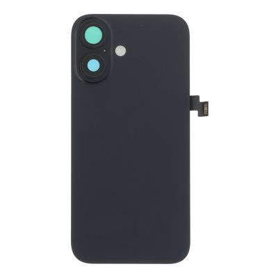 Заден капак за iPhone 16 / оборудван / Black ,черен /  OEM /