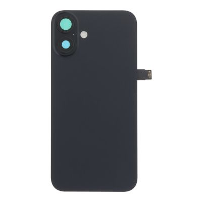Заден капак за iPhone 16 Plus / оборудван / Black ,черен /  OEM /