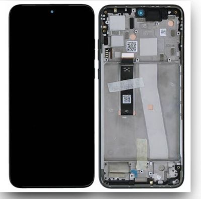 Оригинален дисплей за Motorola Edge 30 Neo / XT2245 ( Service Pack, black beauty, черна рамка )