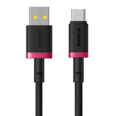 Кабел Baseus Dura Series USB to USB-C / Type-C 60W / 1m (Red Black)