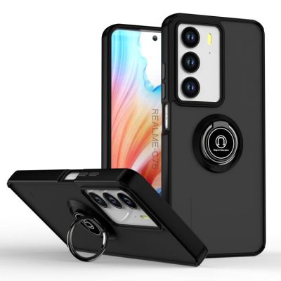Силиконов Кейс Ring за Realme C75 4G / 14x - черен